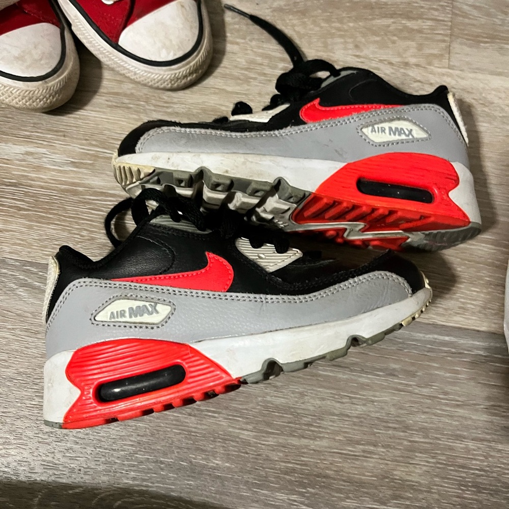 COPY - Nike Airmax 90 black infrared gray white 12c no box